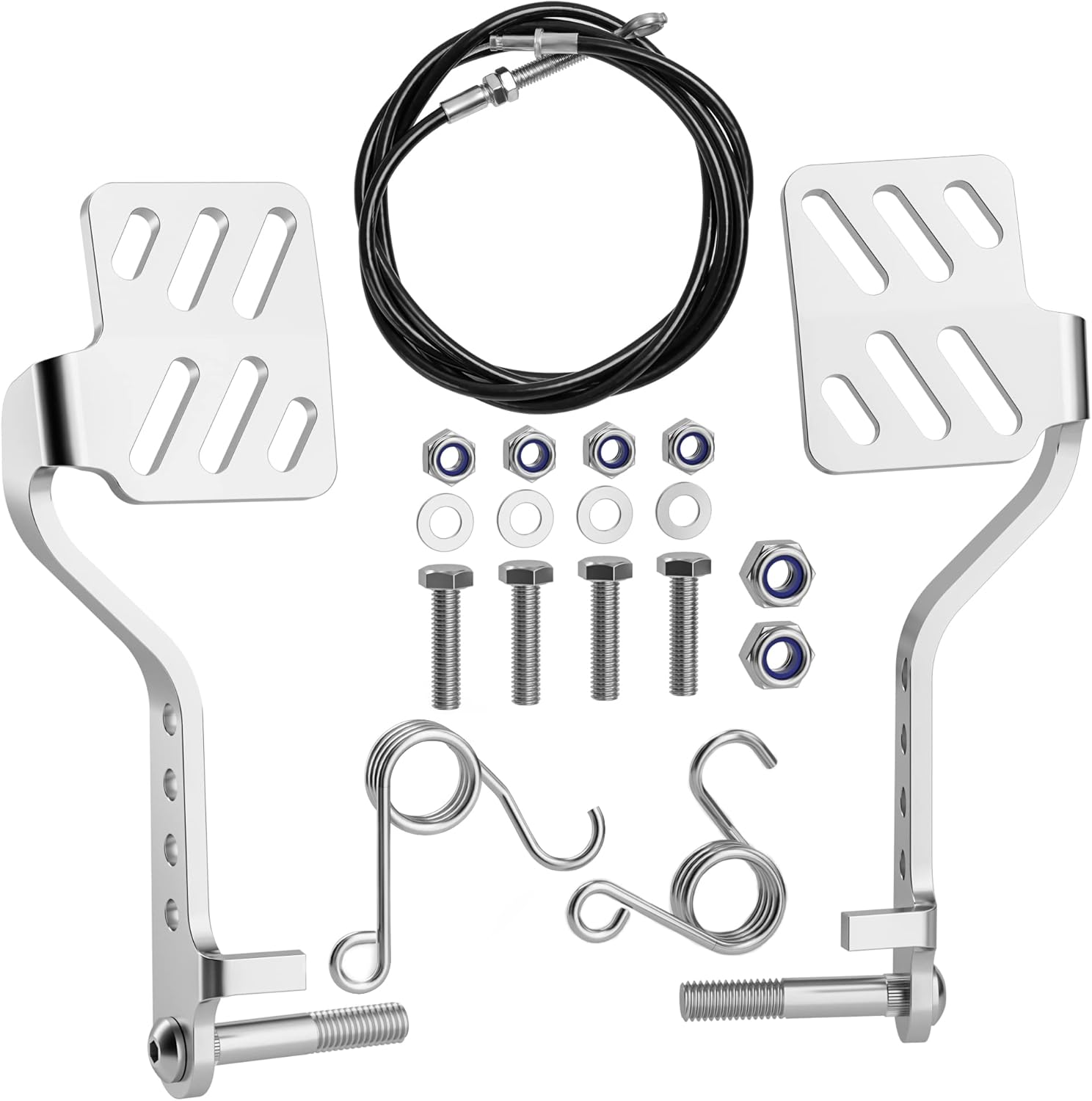 Go Kart Pedal Set with Throttle Cable and Hardware