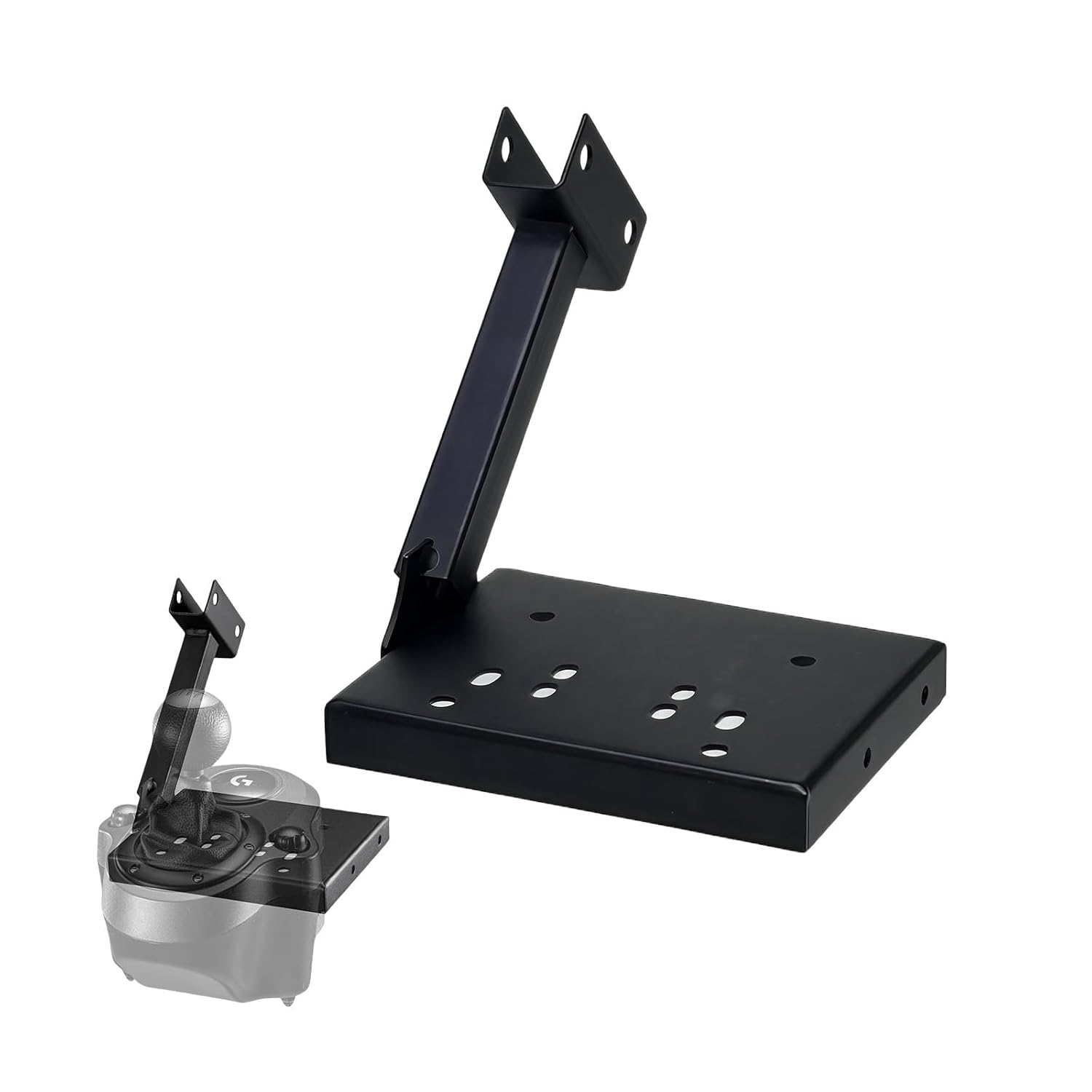 Universal Gear Shifter and Handbrake Mount Bracket for Wheel Stands