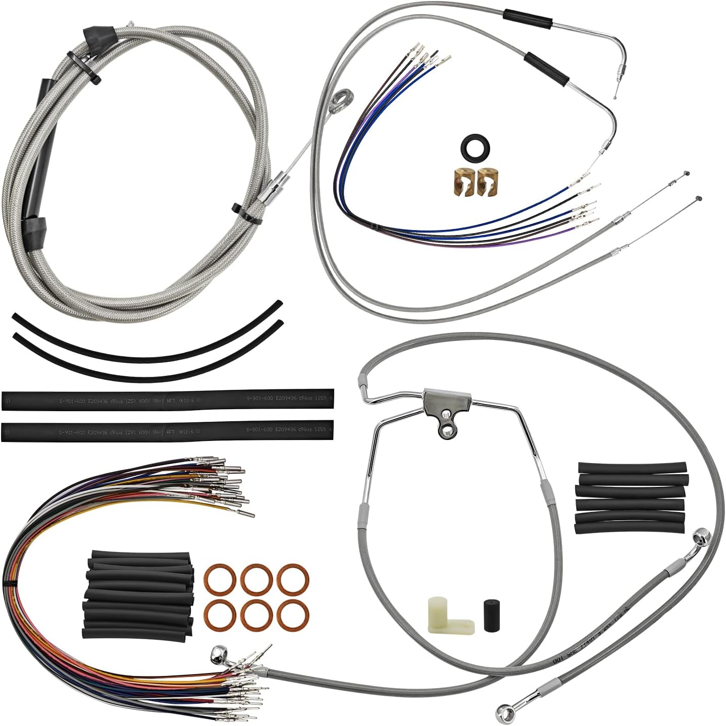 Braided Handlebar Cable Kit