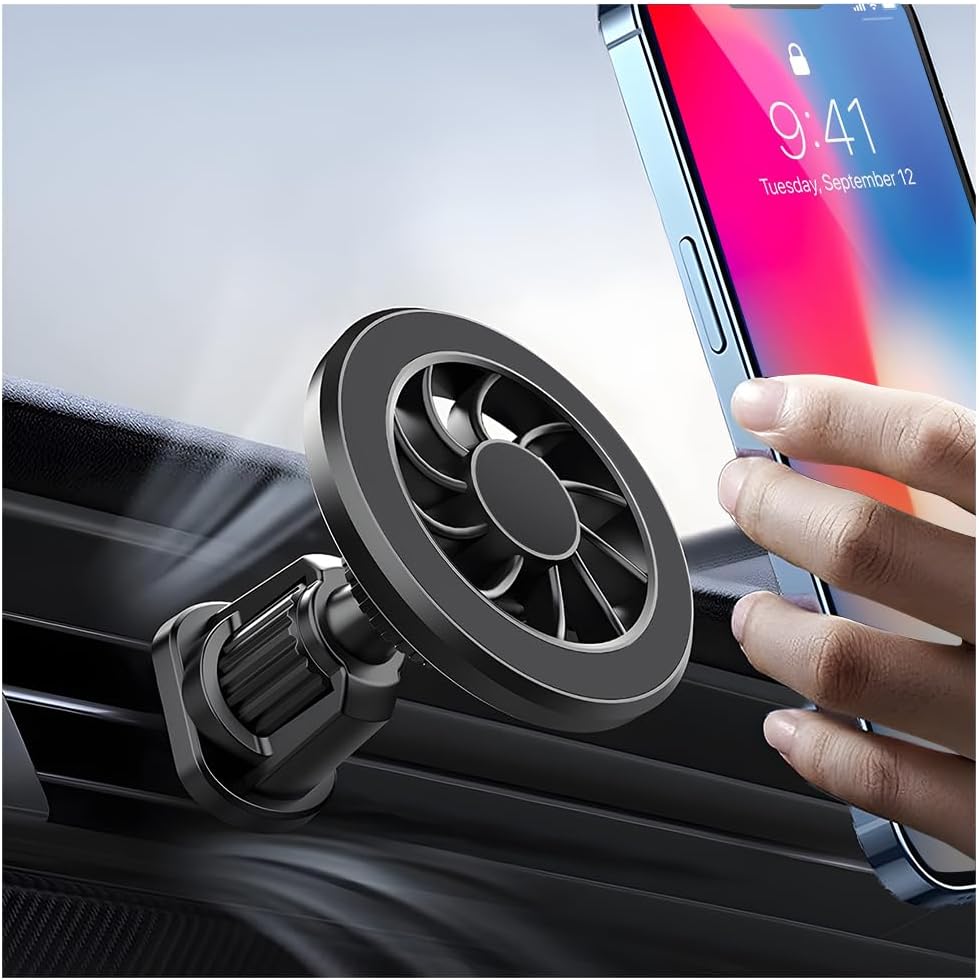 Car Magnetic Phone Holder 360° Rotatable Air Vent Mount