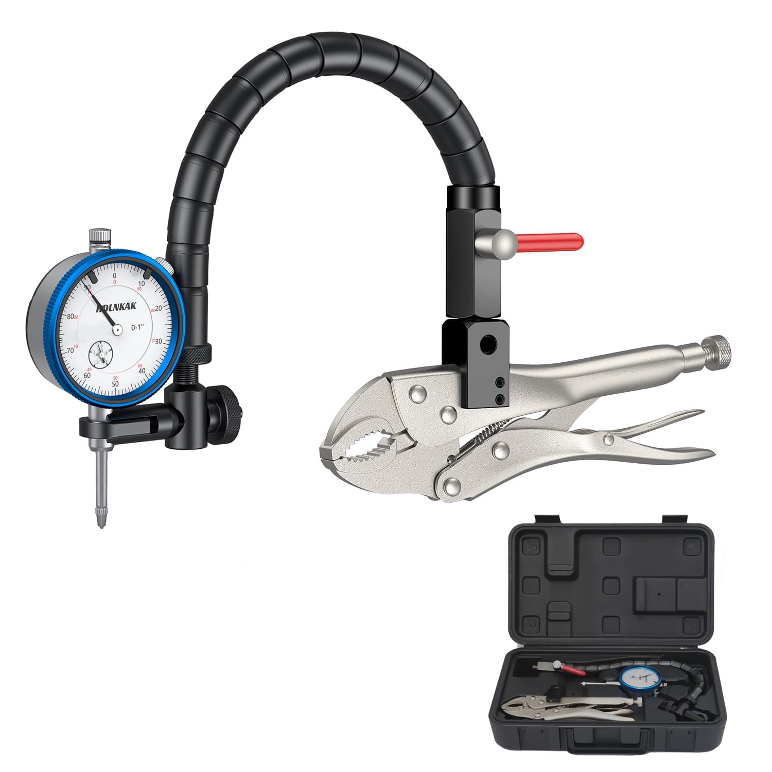 Brake Rotor and Ball Joint Dial Indicator Gauge Set