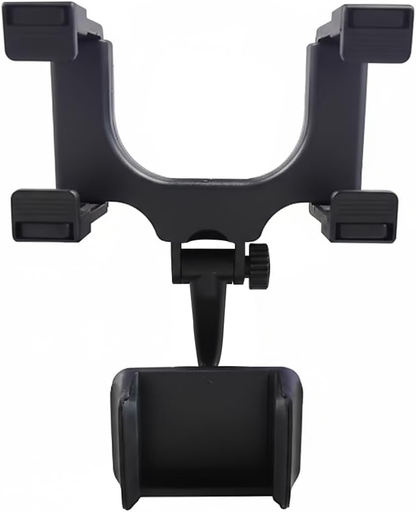 Rearview Mirror Phone Holder Mount for Compatible Smartphones