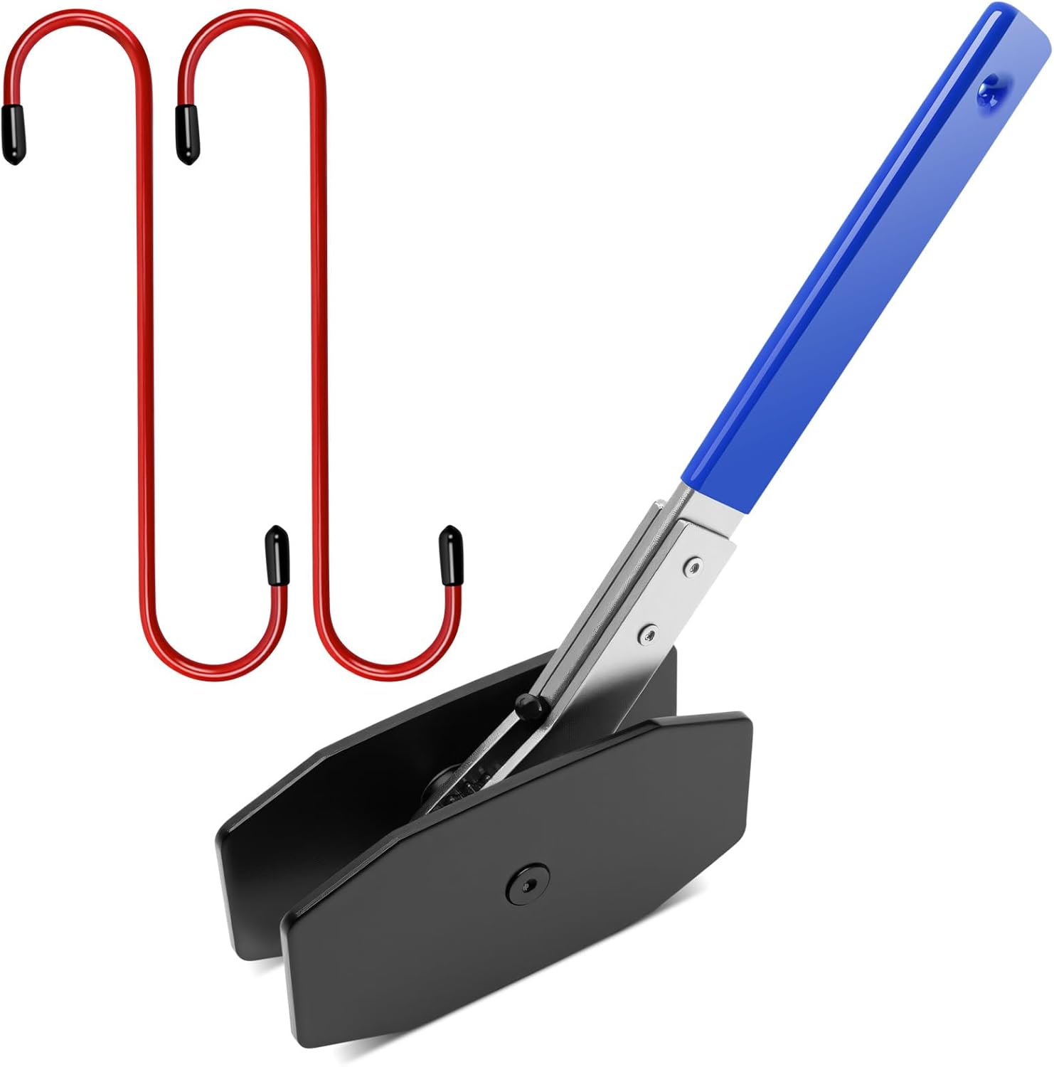 Brake Caliper Compression Tool with Ratchet and Caliper Hangers