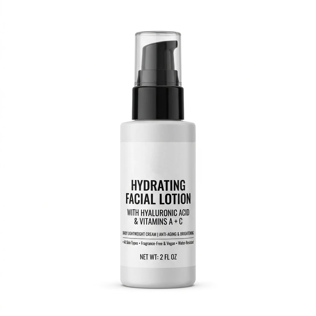 Hydrating Facial Lotion with Hyaluronic Acid & Vitamins A + C