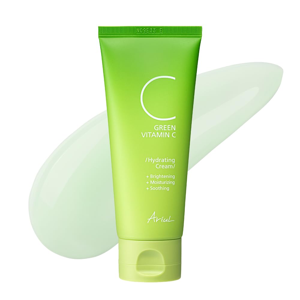 Green Vitamin C Hydrating Face Cream, Soothing & Moisturizing, 100ml
