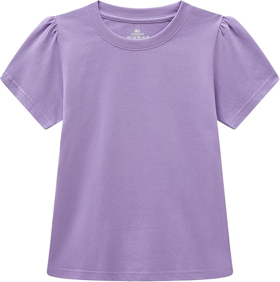Girls Short Sleeve Crewneck T-Shirt
