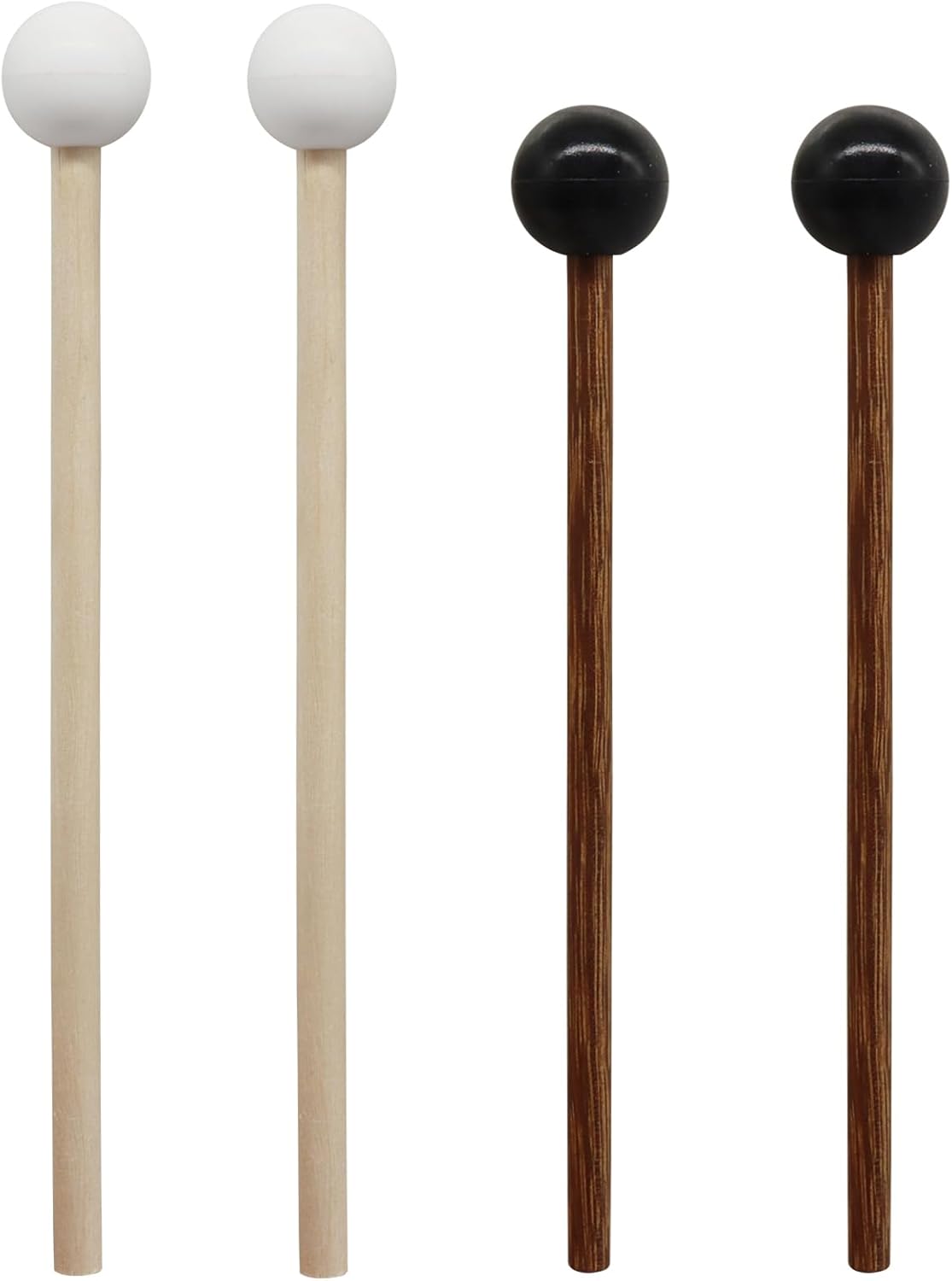 Percussion Mallets for Xylophone, Glockenspiel, Bell/Tongue Drum, 5.6 Inch