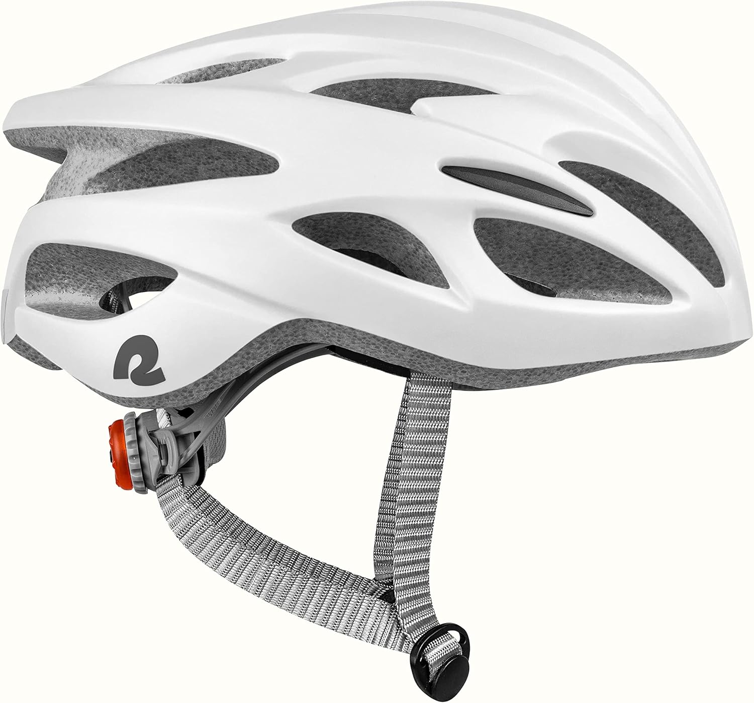 Adult Adjustable Road Bike Helmet with 24 Vents and Built-in LED Light