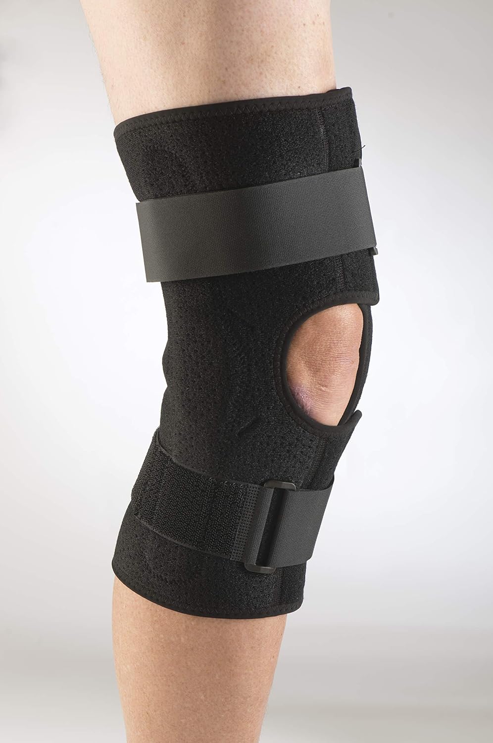 Short Neoprene Wraparound Hinged Knee Brace
