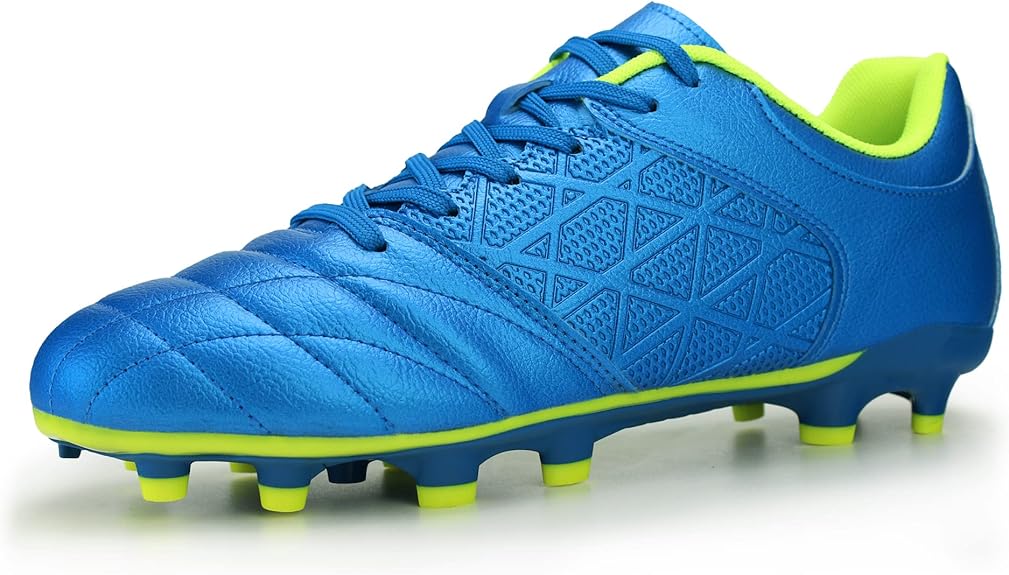 Men's Youth Athletic Outdoor Firm Ground Soccer Cleats