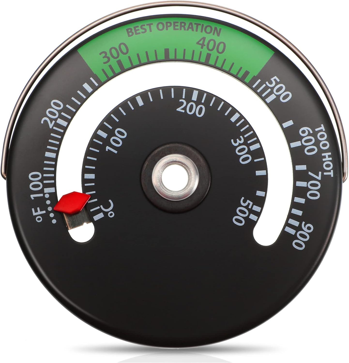 Wood Stove Magnetic Thermometer