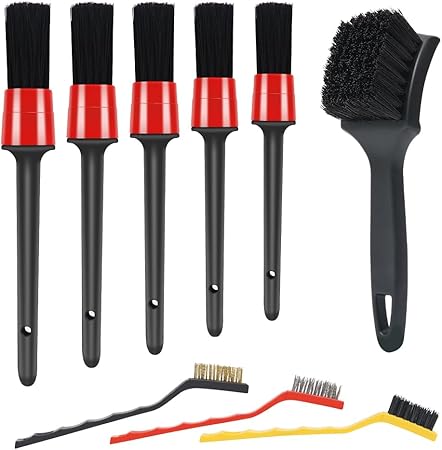 9pcs Detailing Brush Set