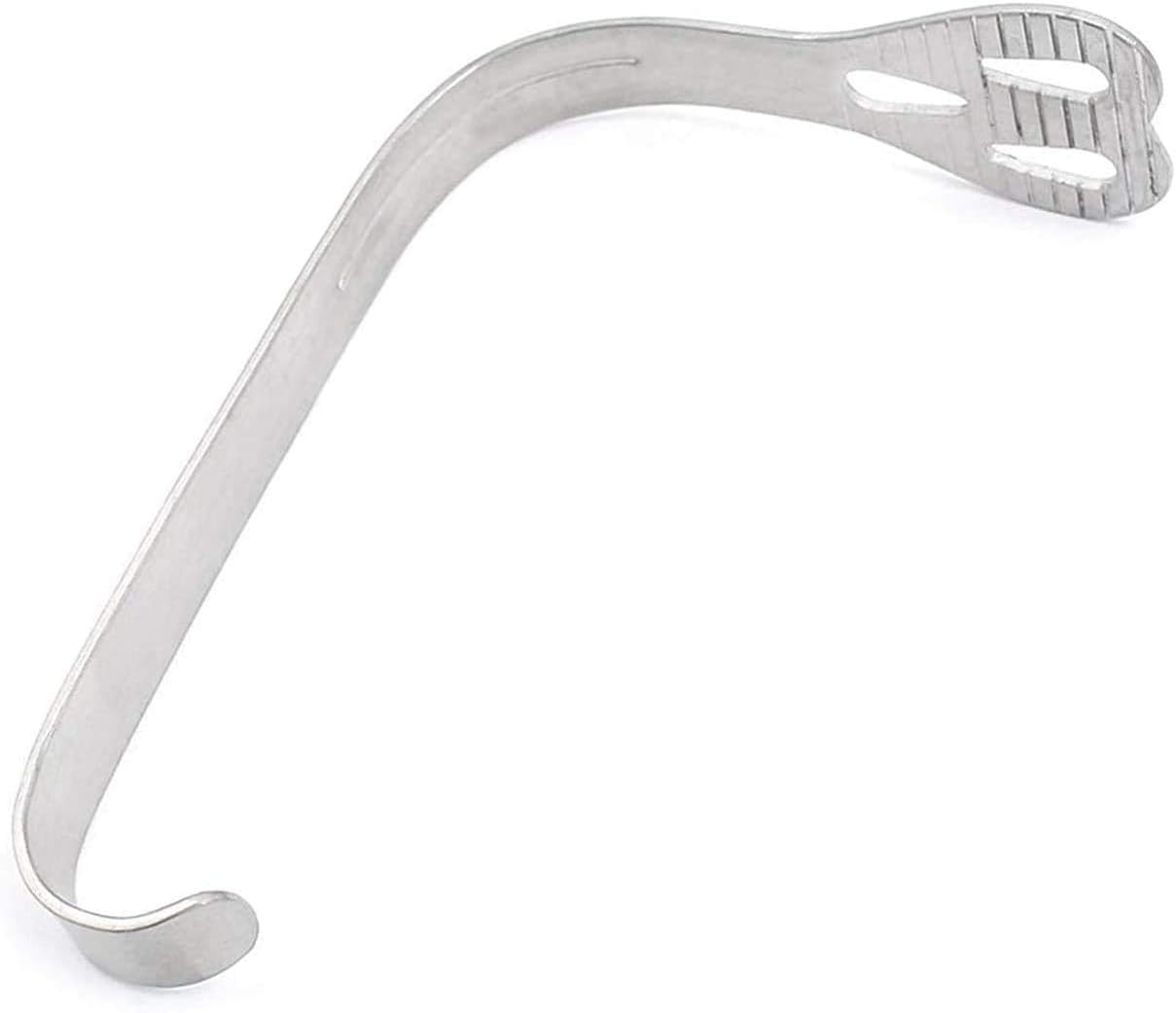 Stainless Steel Serrated Tongue Depressor, Small Blade 36mm Wide
