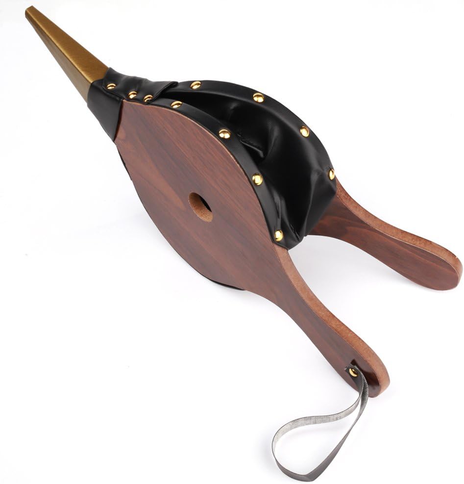 Wooden Fireplace Bellows Air Blower 15 Inch