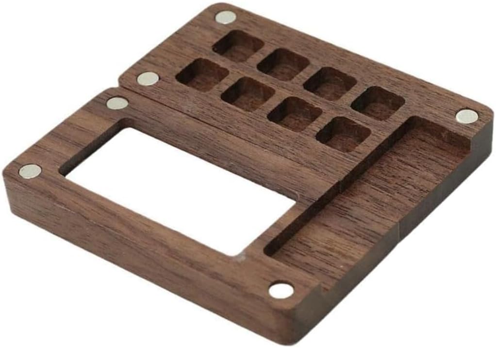 Portable Wooden Paint Mixing Palette Box