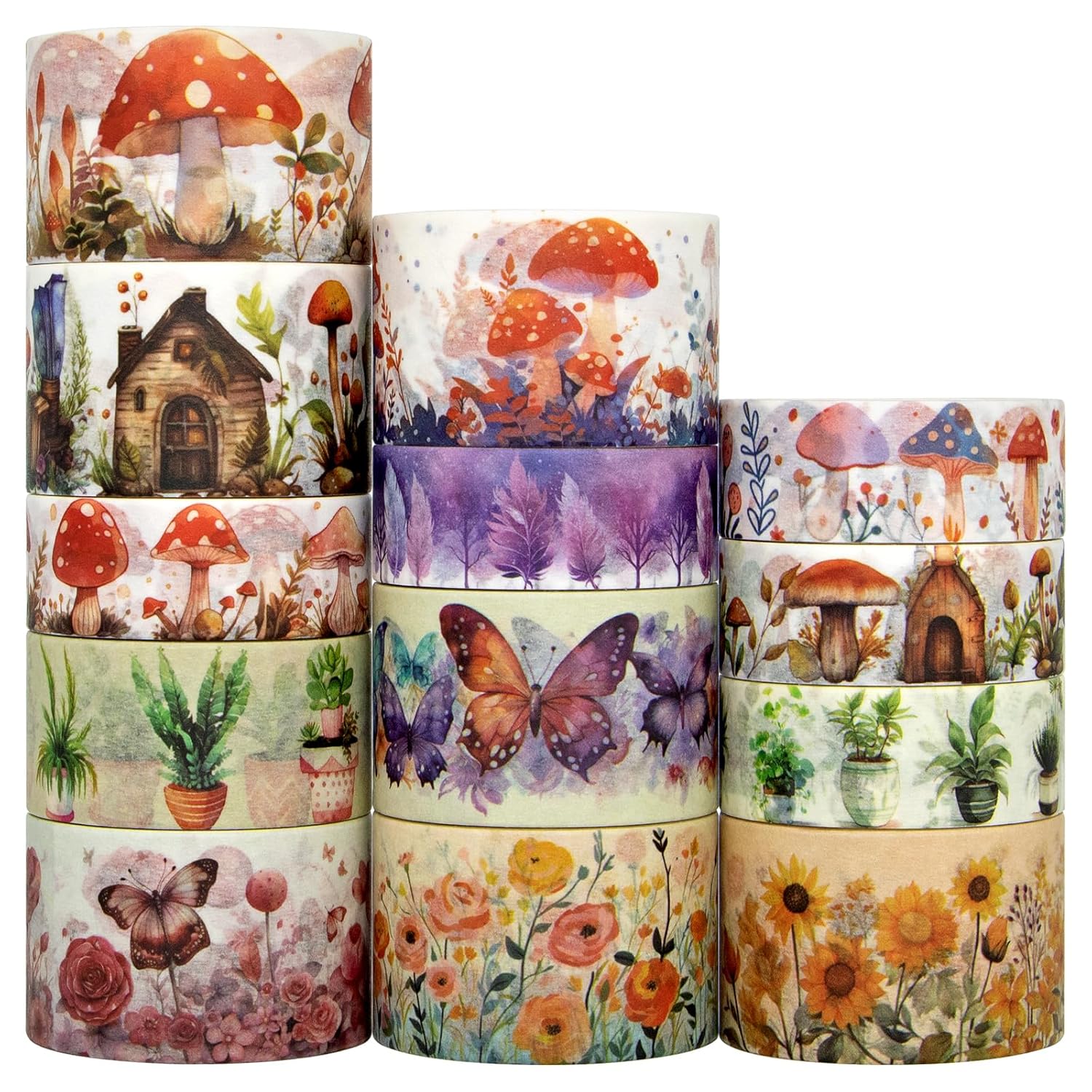 Decorative Washi Tape Set 13 Rolls