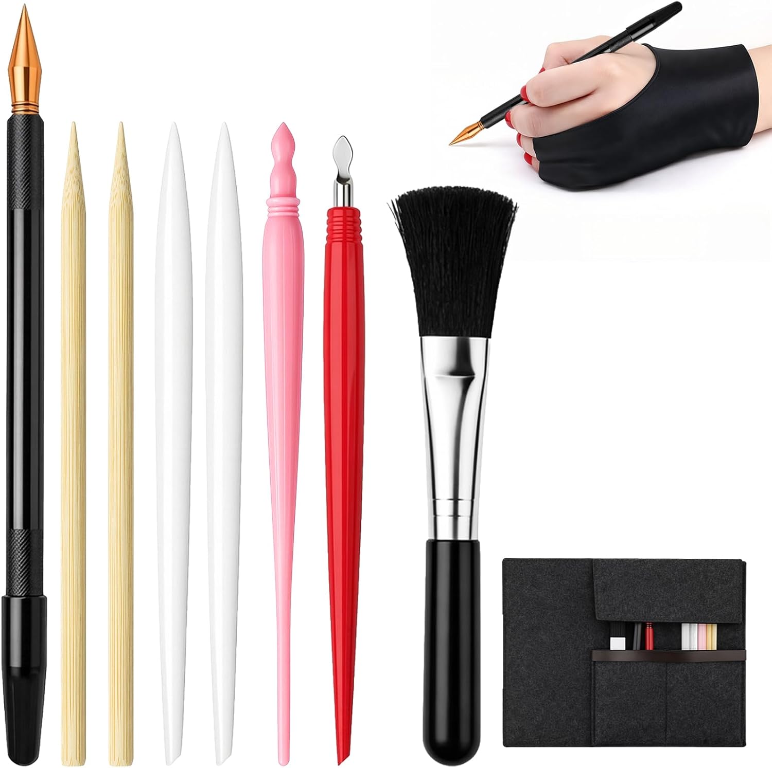 Scratch Art Drawing Tool Set 10 Piece