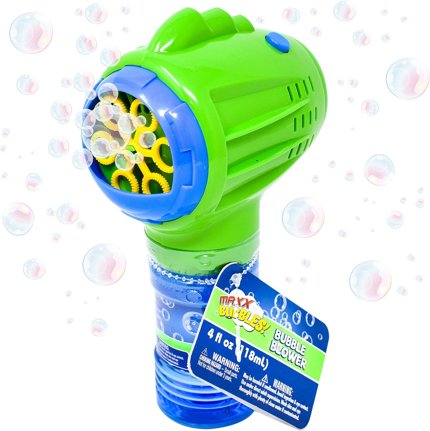 Bubble Blower Toy with Refill Solution
