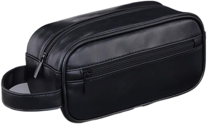 PU Leather Travel Toiletry Storage Bag