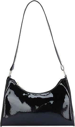Patent Leather Mini Evening Clutch Shoulder Bag