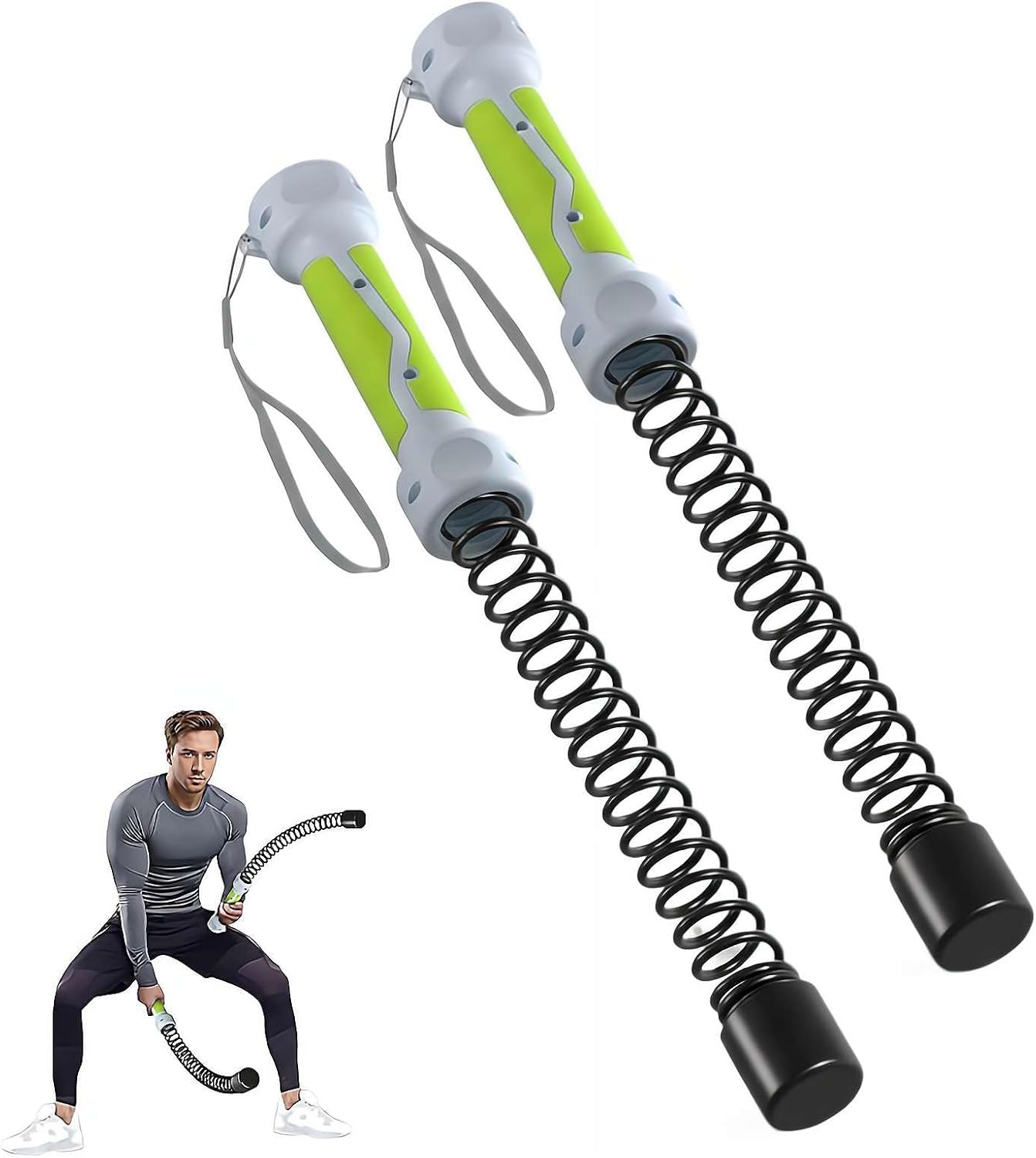 Cordless Ropeless Battle Ropes for Home Gym