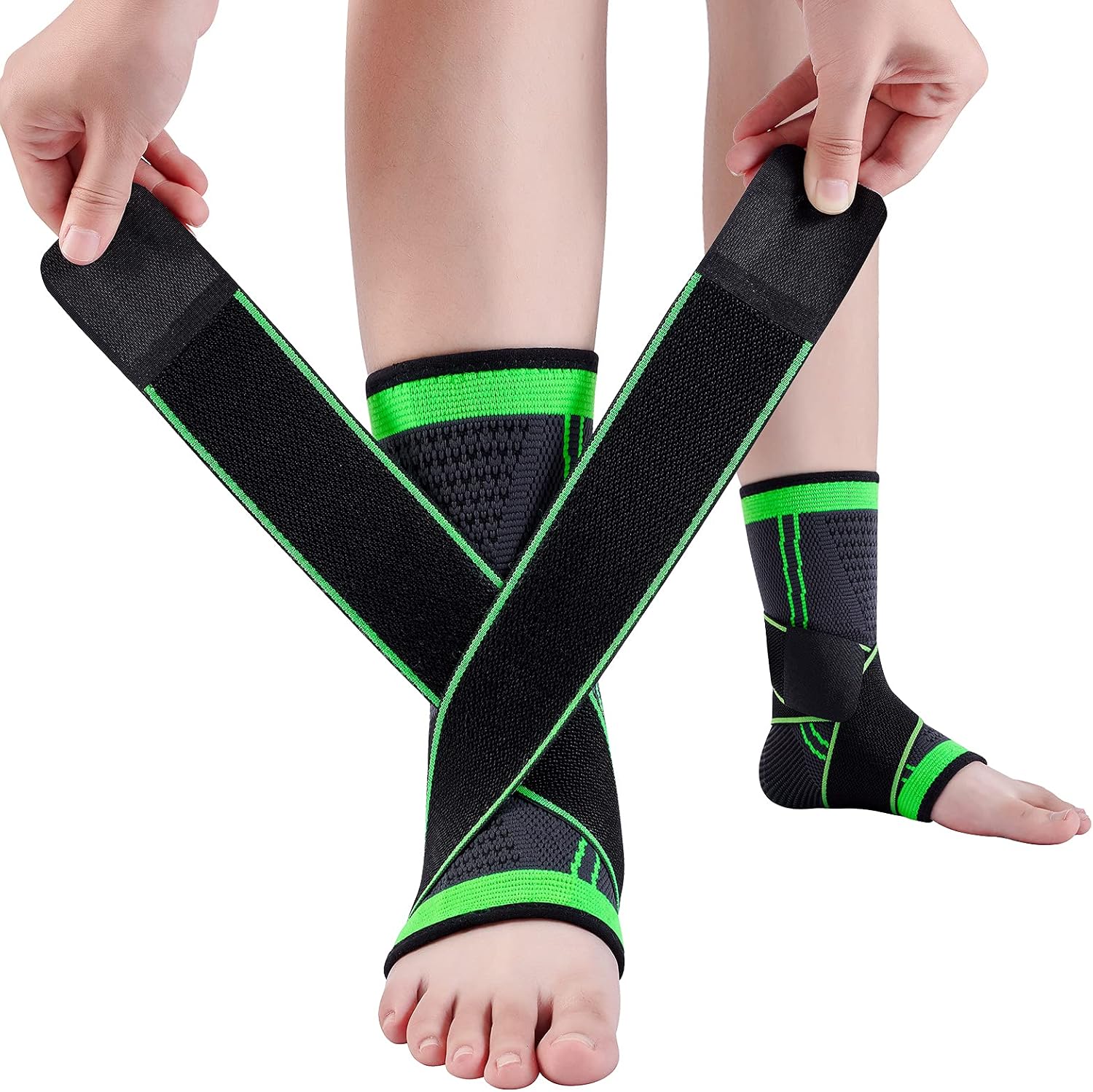 Breathable Elastic Ankle Support Compression Sleeve