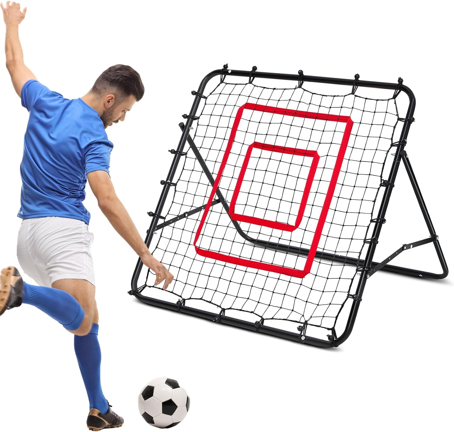 Soccer Rebound Net Training Frame 3.5 x 3.5 ft