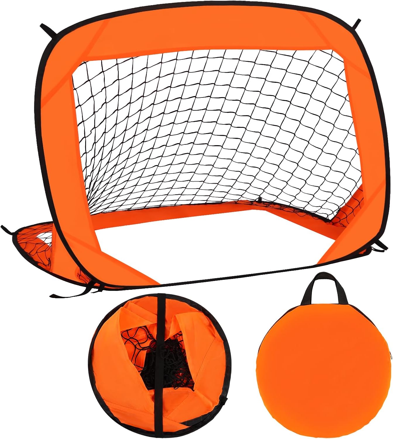 Portable Pop-Up Mini Soccer Goal Net 3.3x2.2ft