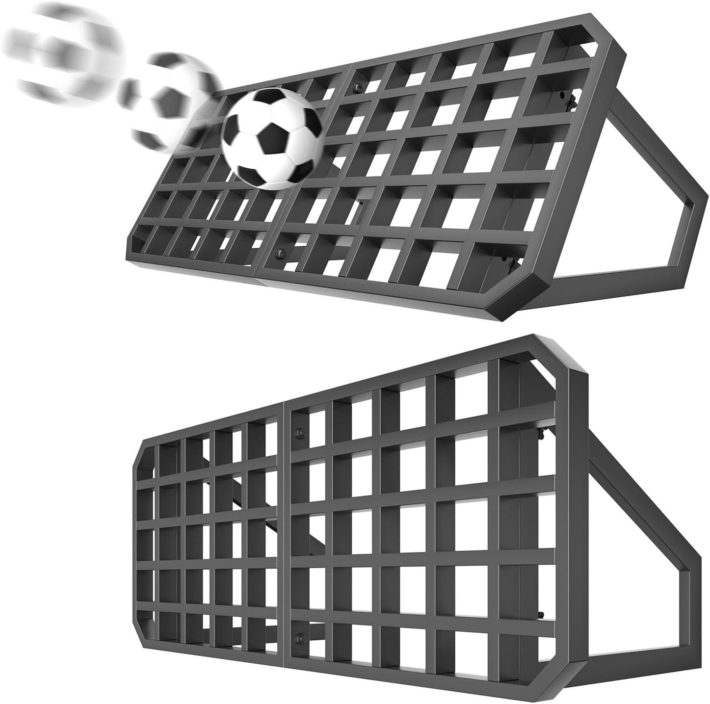 Portable Soccer Rebound Training Board Adjustable Angles
