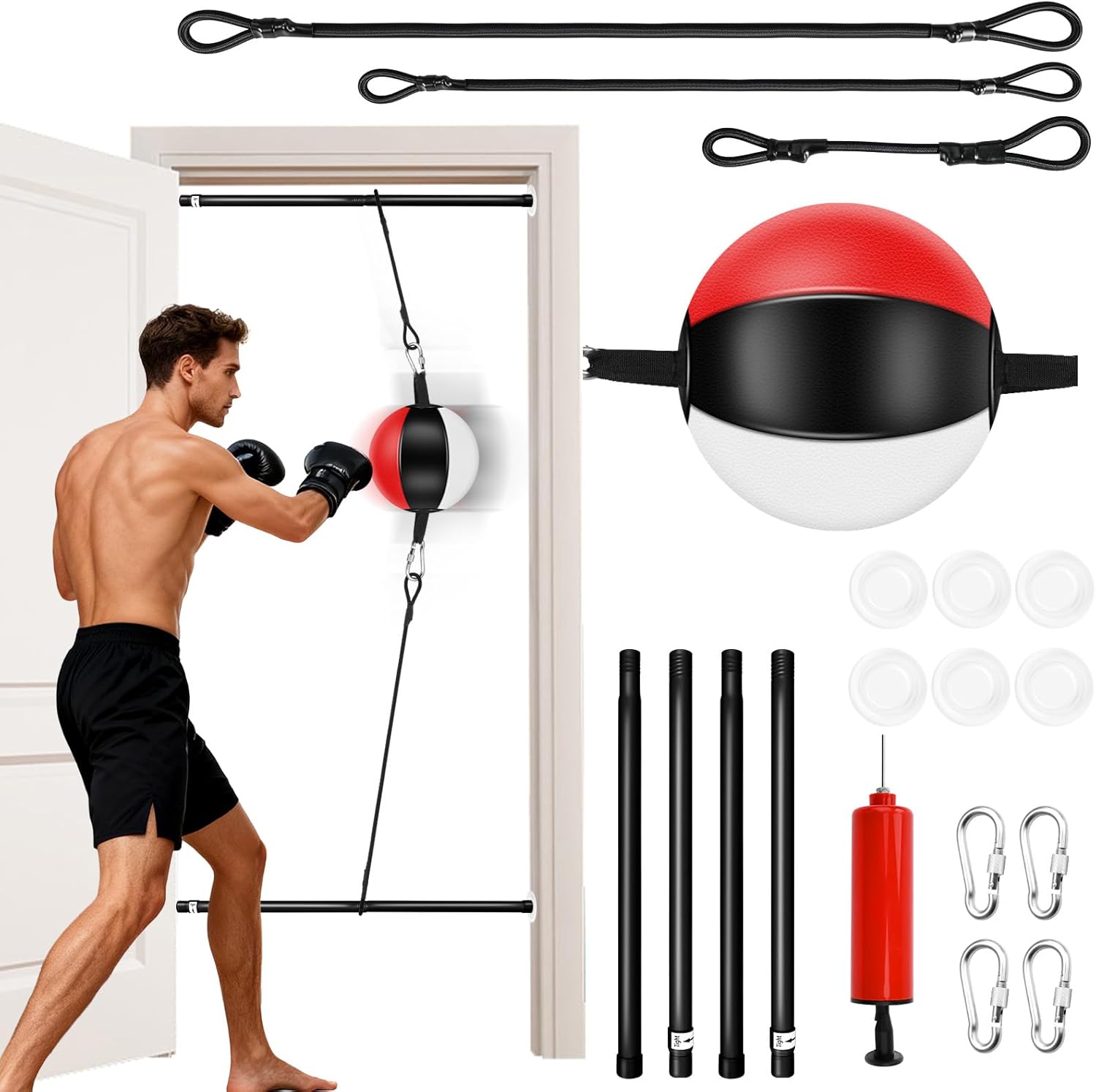 Doorway Double-End Boxing Training Bag