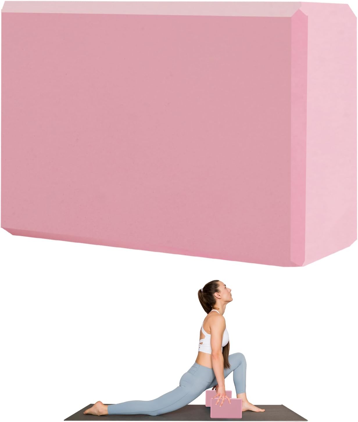 9x6x3 Inch Non-Slip EVA Yoga Foam Block for Support