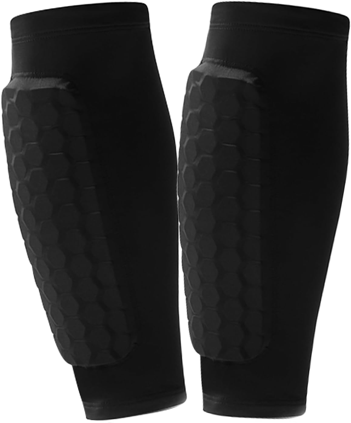 2 Pack Soccer Shin Guards with EVA Honeycomb Pads