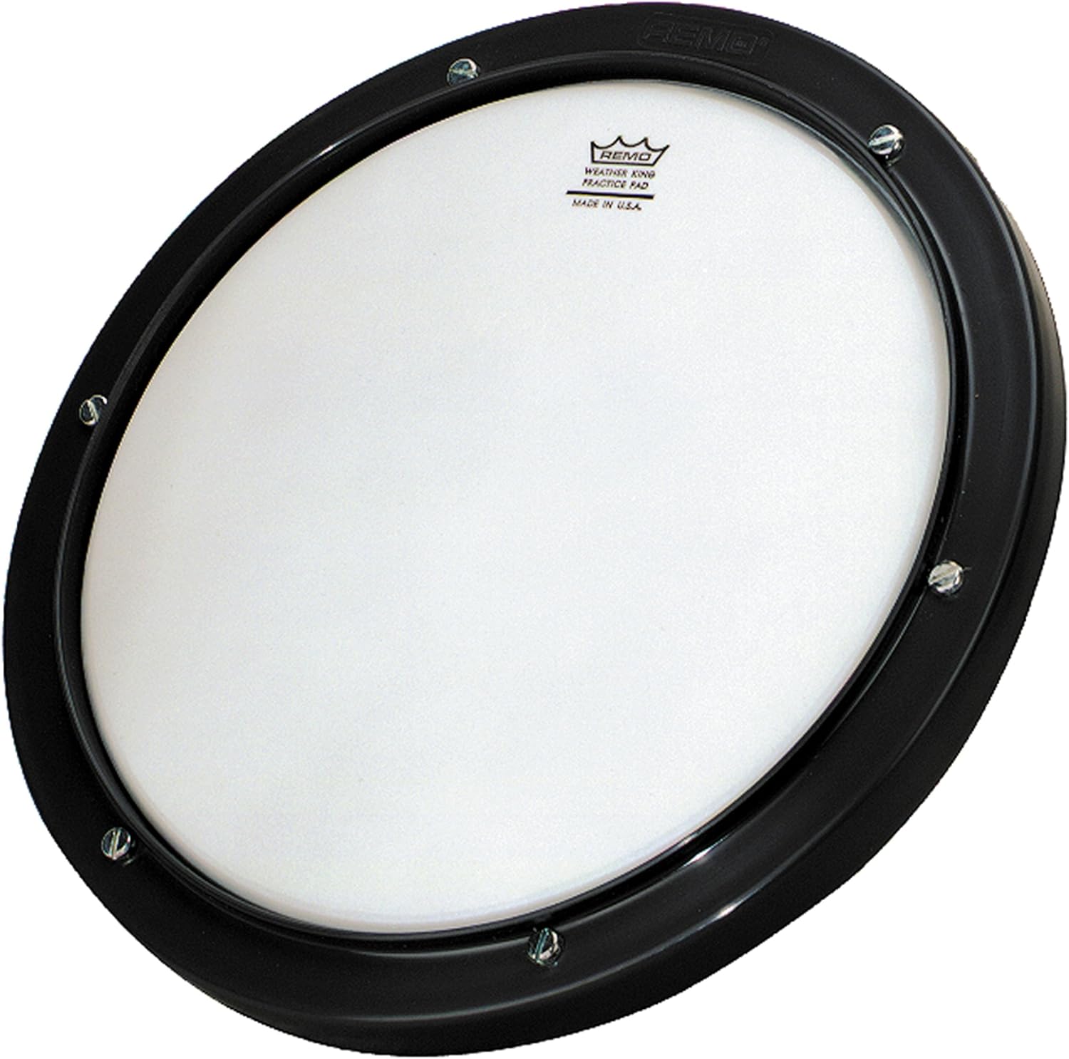 6" Gray Tunable Practice Pad with Coated Drumhead