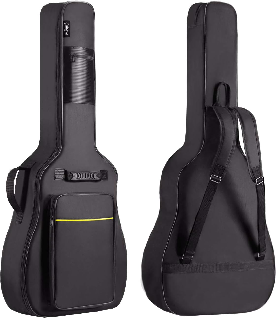 41 In Acoustic Guitar Gig Bag Thick Padding Water Resistant Black