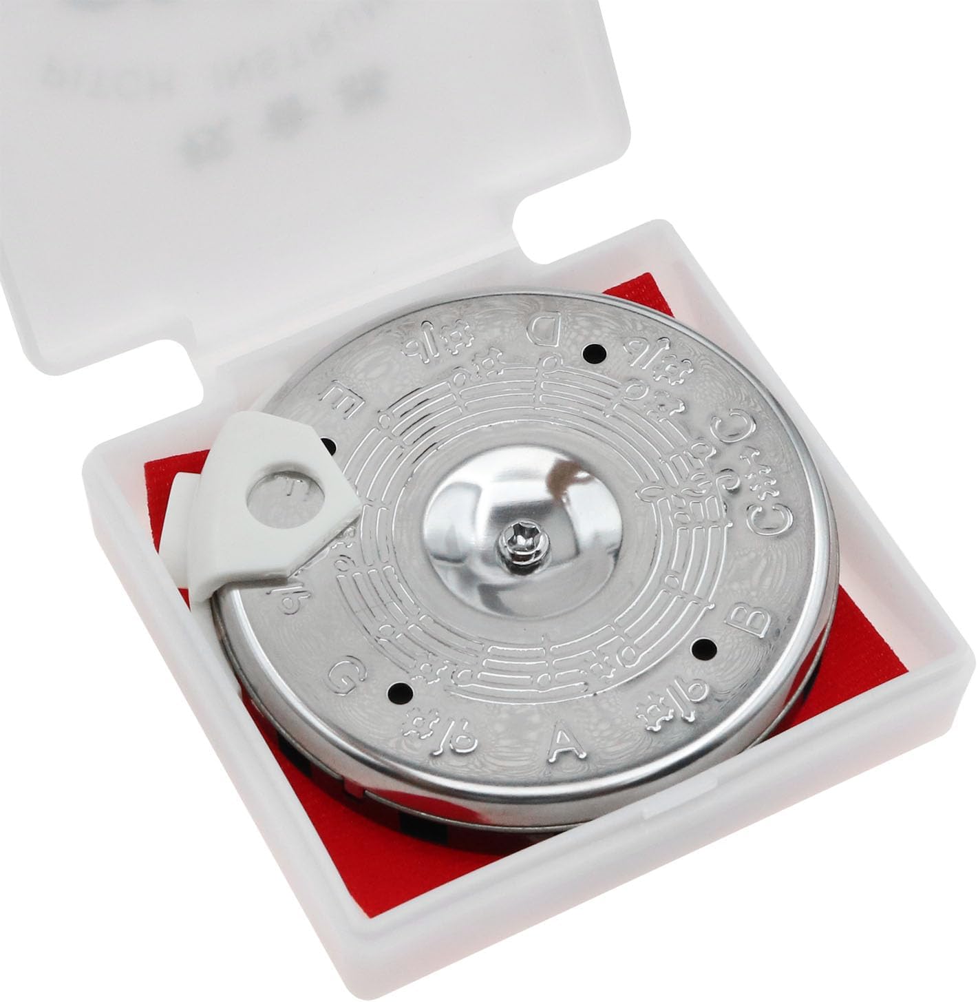 Chromatic Pitch Pipe Tuner with Storage Case