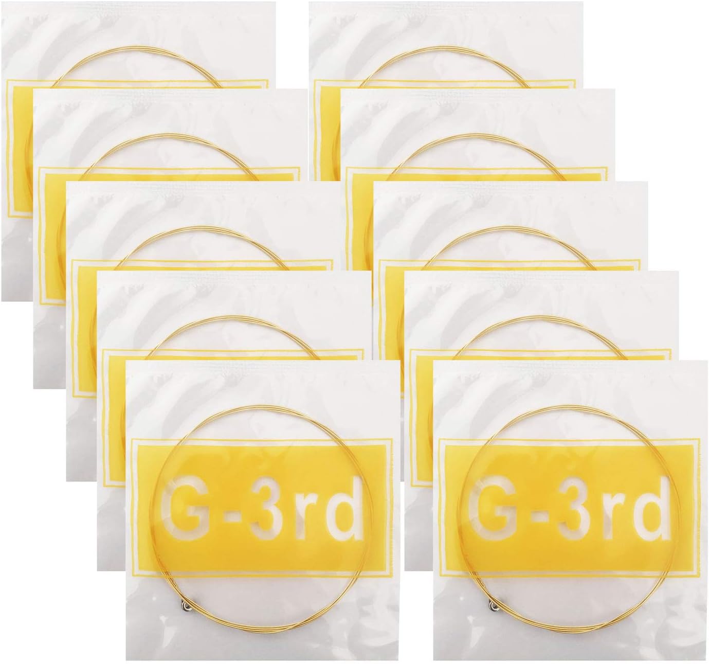Acoustic Guitar G String Light Tension 10 Pack