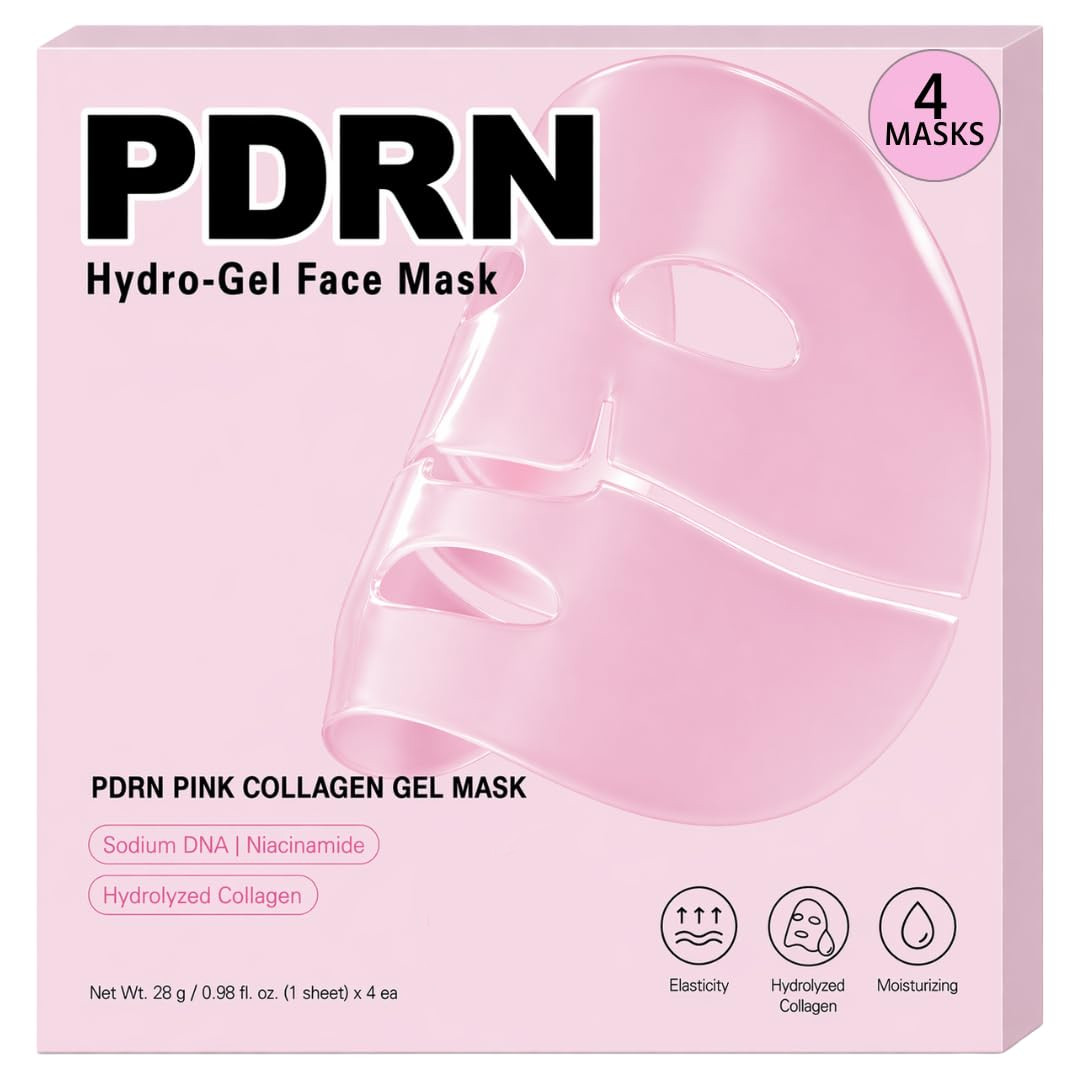 Pink Collagen Hydrogel Face Mask