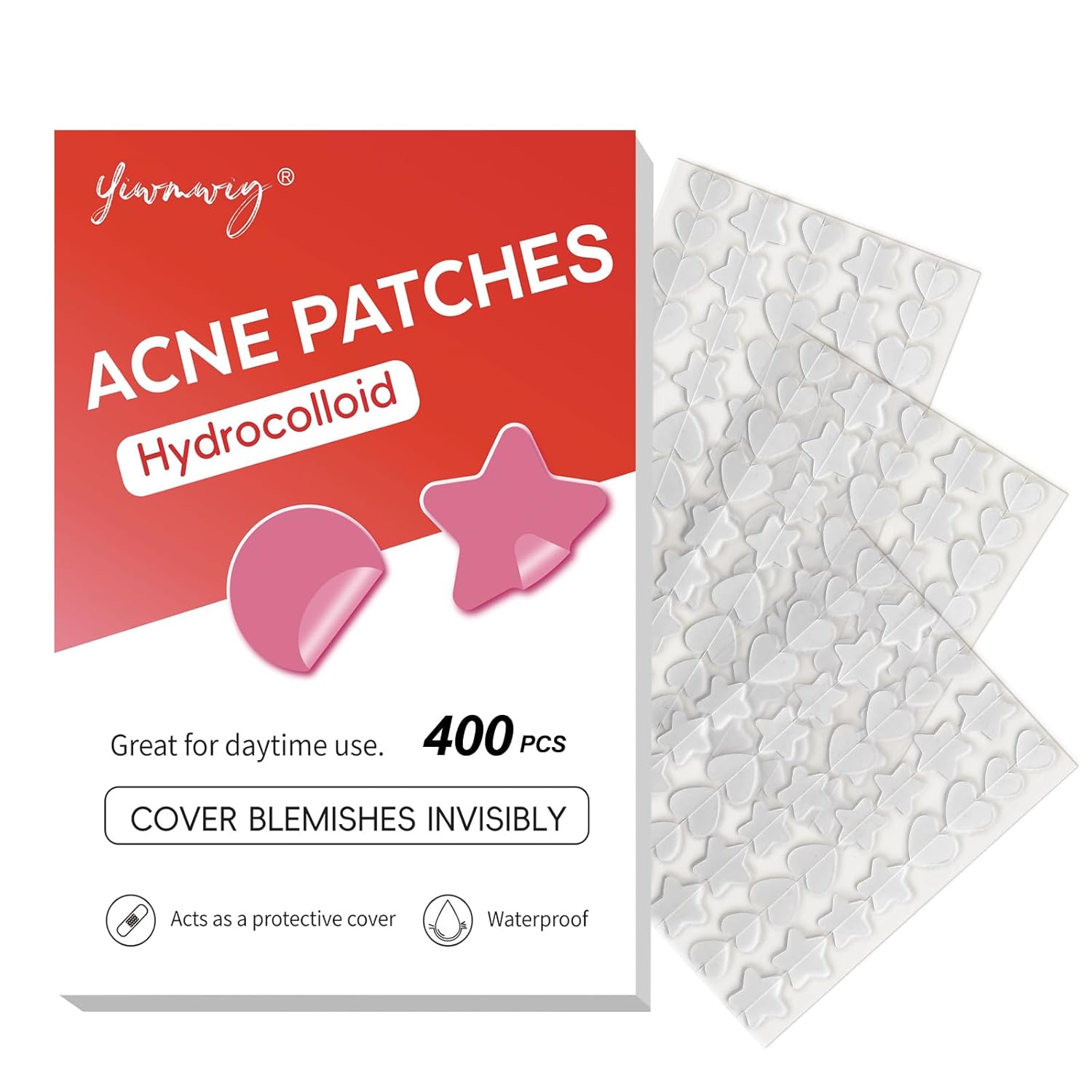 Hydrocolloid Acne Spot Patches 400 Count