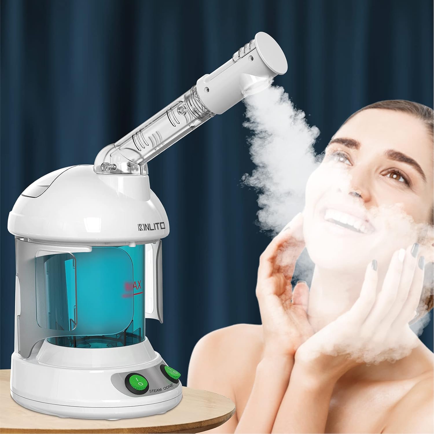 Facial - Ozone Steamer with 360° Rotatable Arm - 40 Min Steam Time