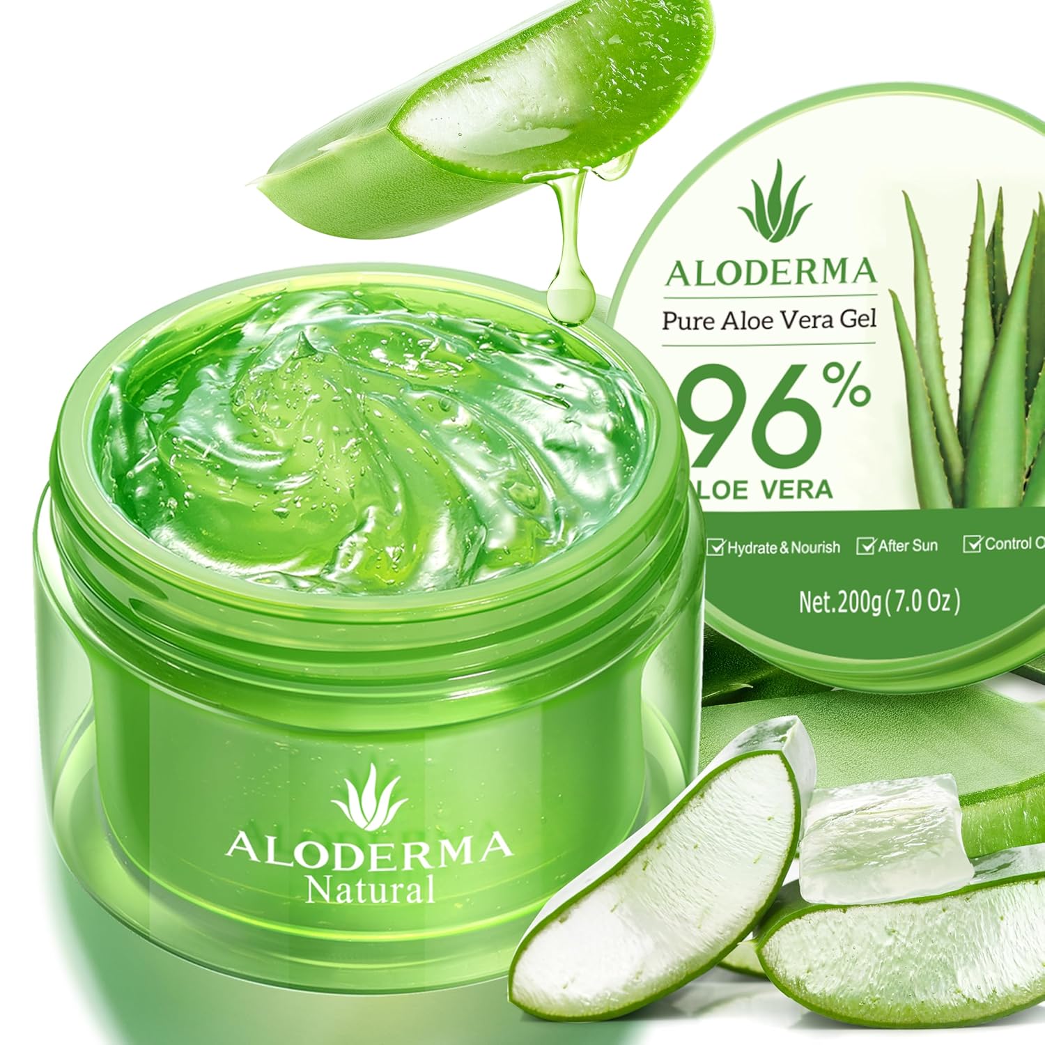 Organic Aloe Vera Soothing Skin Gel 7.05 oz