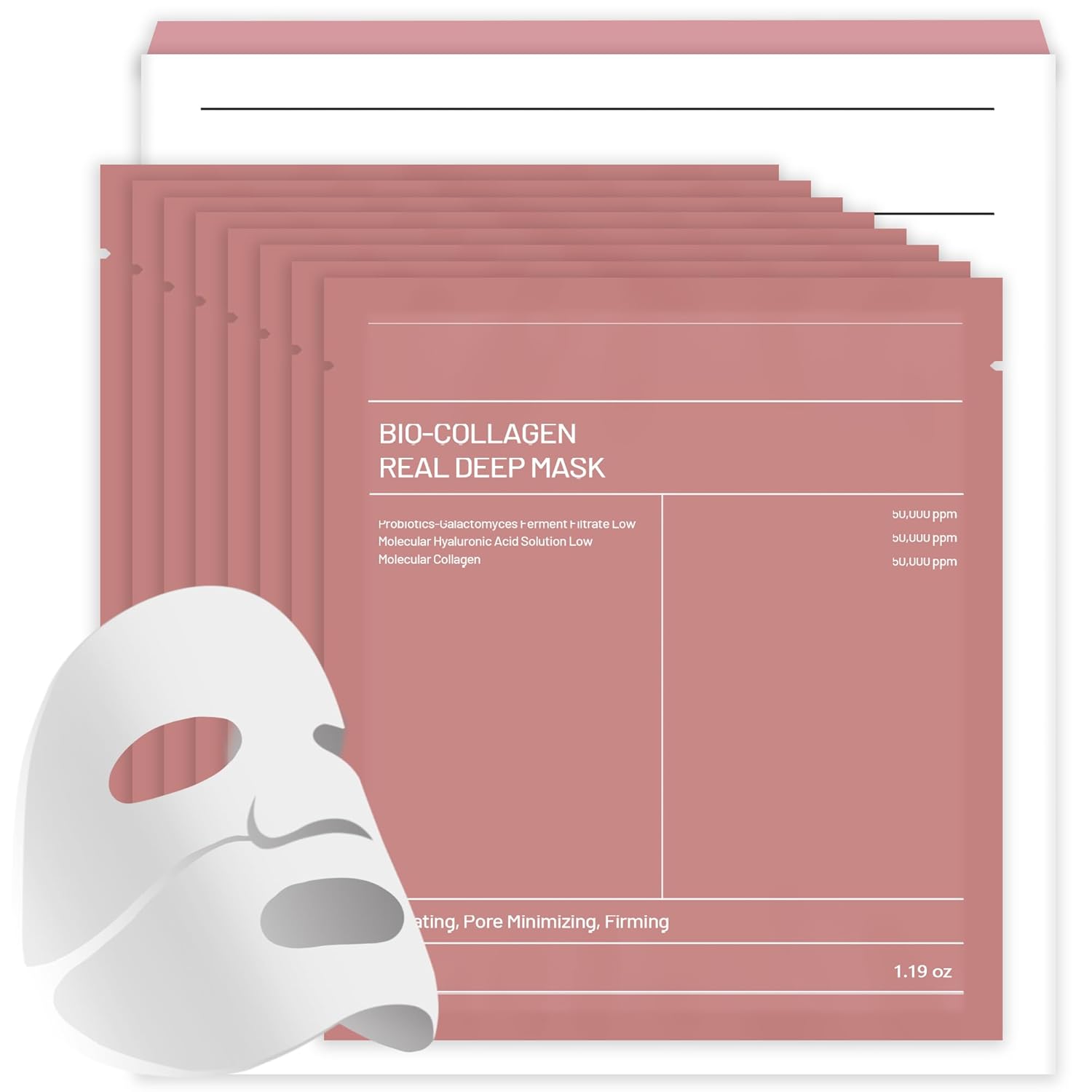 Hydrogel Collagen Overnight Facial Mask 8 pcs