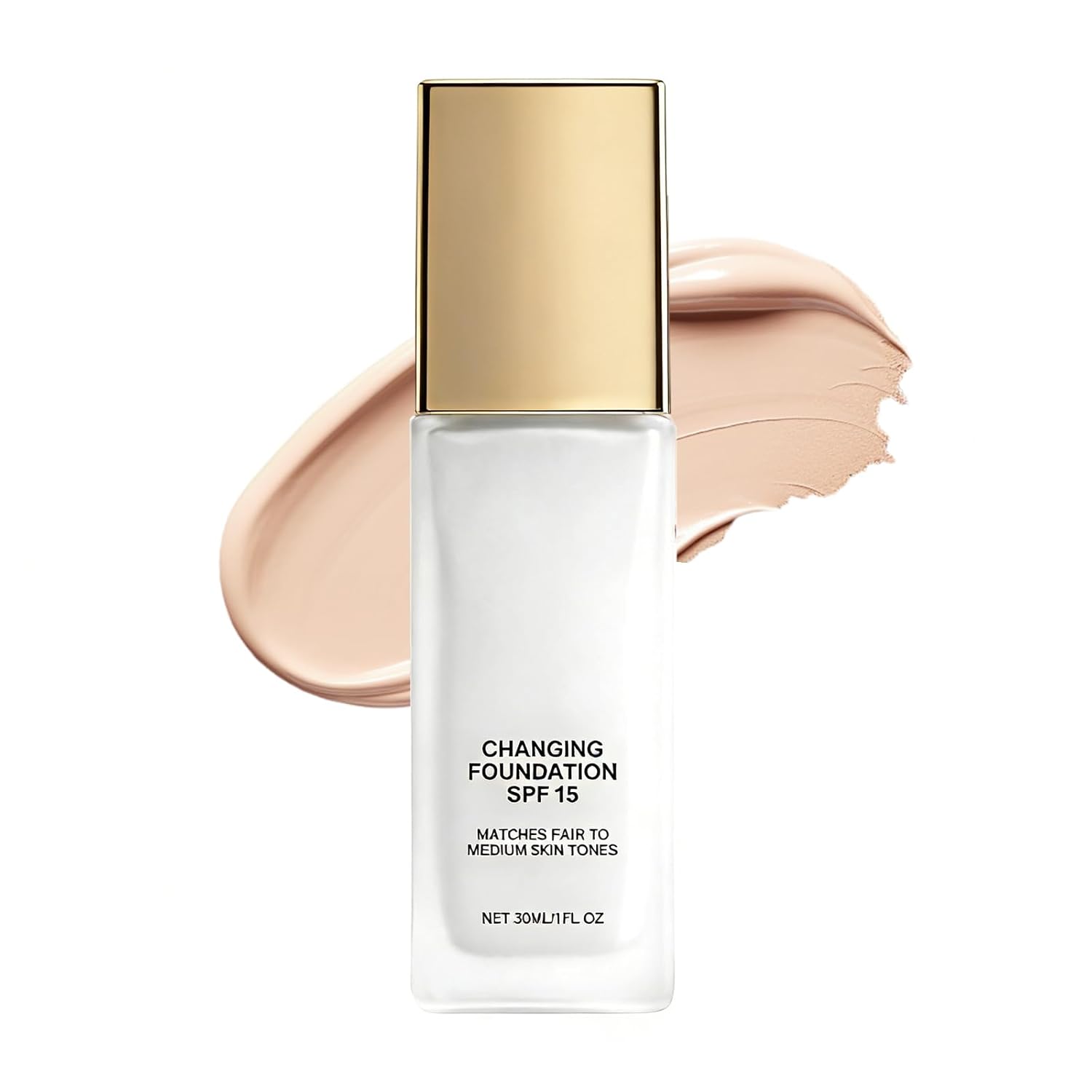 Color Changing Hydrating Liquid Foundation for Mature Skin