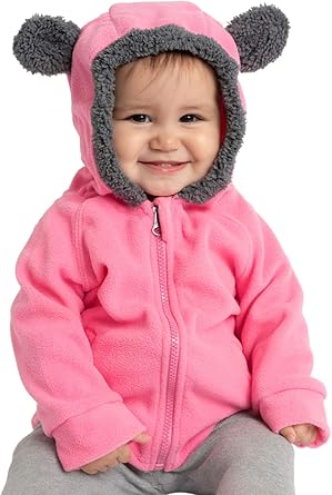 Fleece Sweatshirt Jacket - Baby Boy & Girl