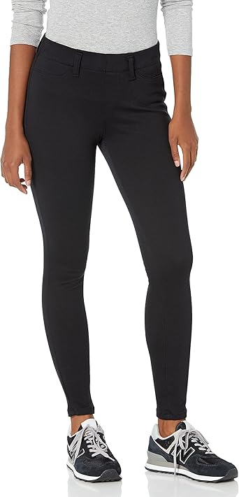 Women's Pull-On Mid Rise Stretchy Knit Jegging