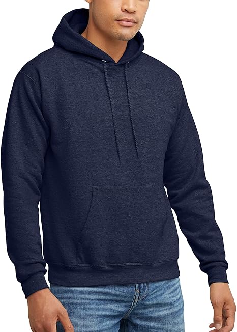 Men's Midweight Fleece, Pullover Hooded Sweatshirt