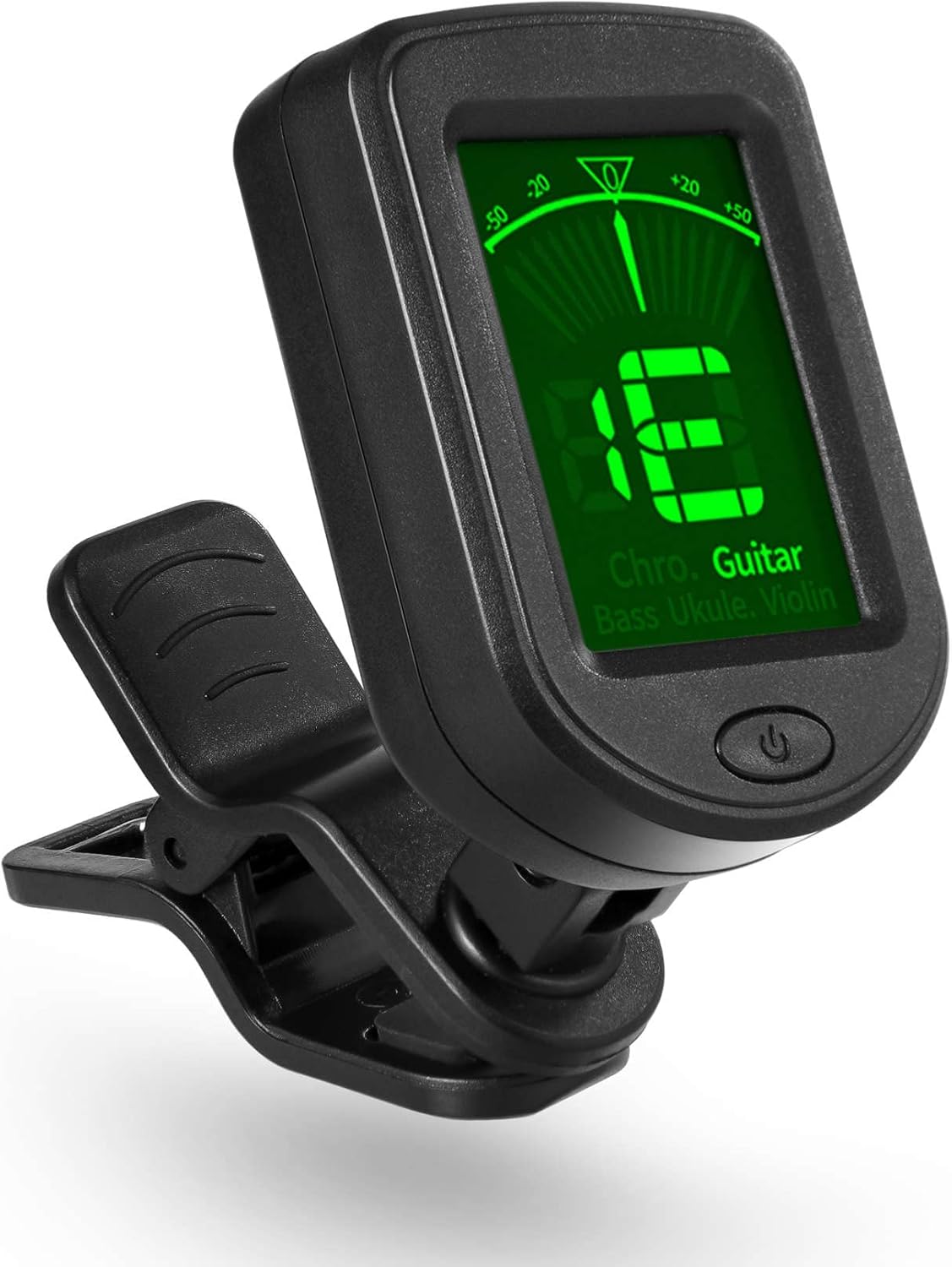 Clip-On Guitar and Ukulele Tuner