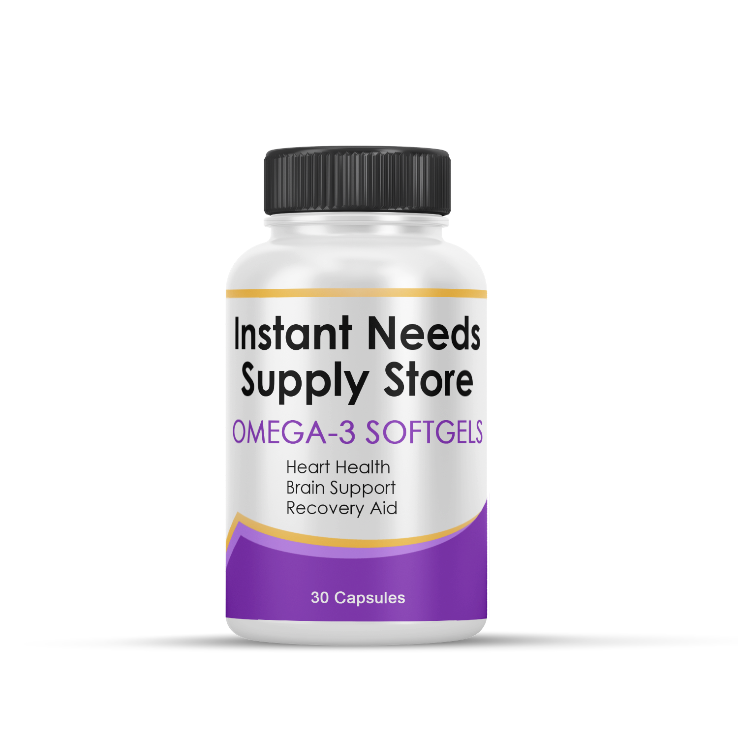 Wild Caught Omega Fish Oil Softgels
