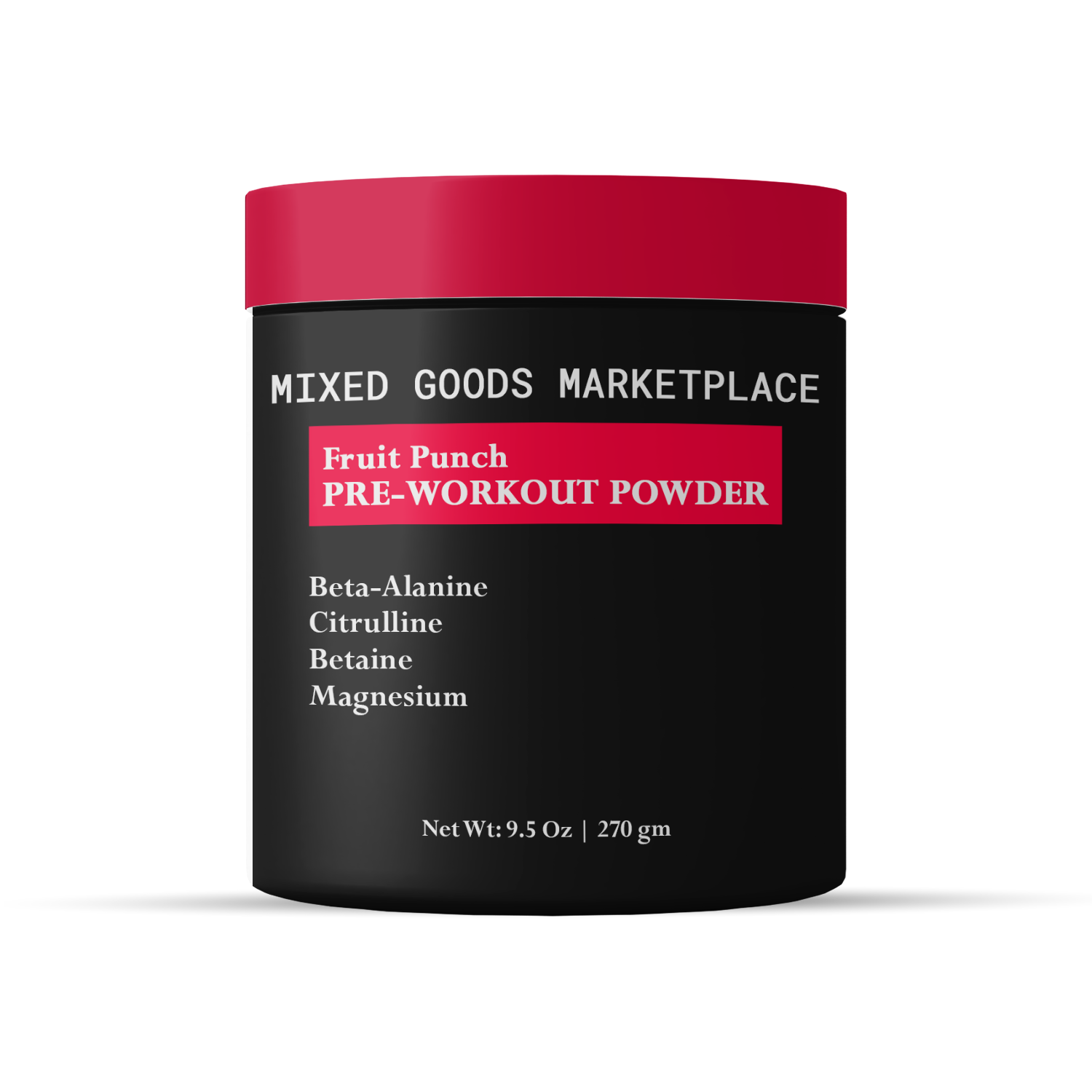 Fruit Punch Pre Workout Powder