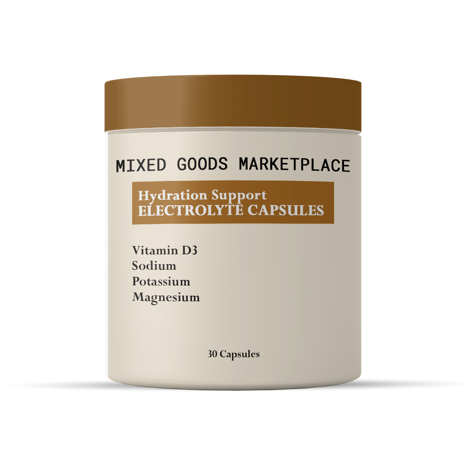 Hydration Support Electrolyte Capsules