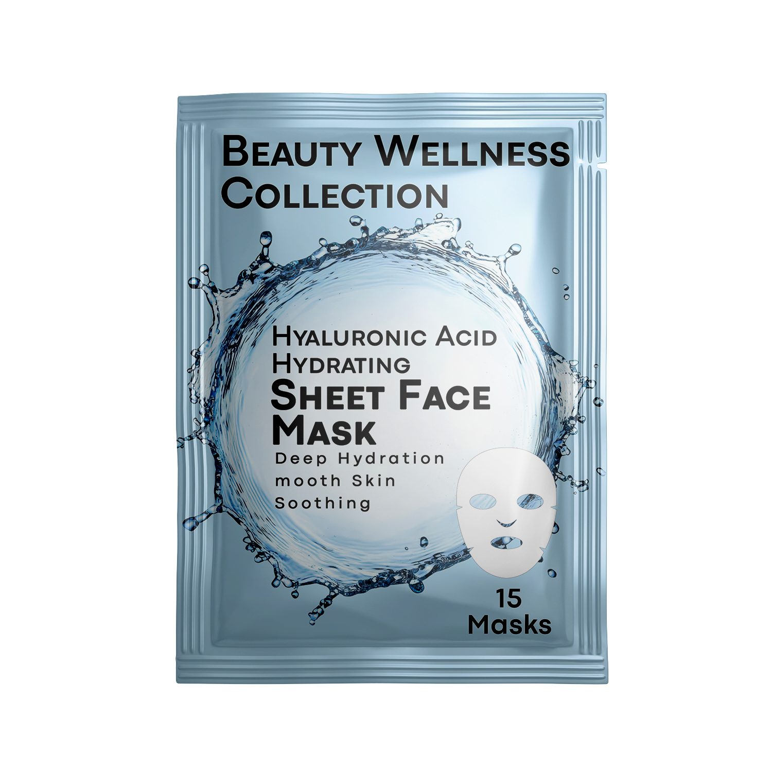 Hyaluronic Acid Hydrating Sheet Face Mask 10 Pack